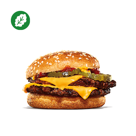 Plant-Based Double Cheeseburger