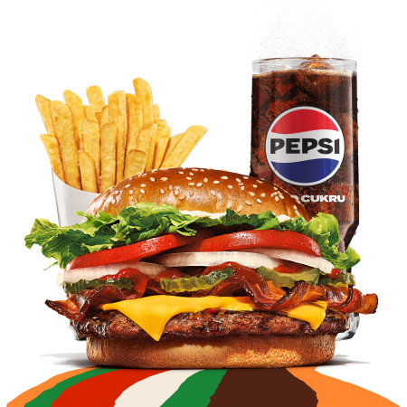 Bacon & Cheese Whopper Zestaw