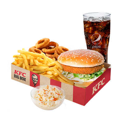 Veggie Burger box - cena, propagace, dodávka