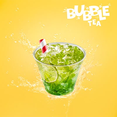 Bubble Tea Zelené Jablko 180ml - cena, propagace, dodávka