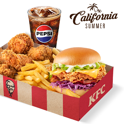 California Burger box - price, promotions, delivery