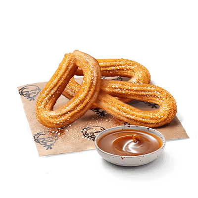 Churros + Karamelový dip - cena, propagace, dodávka