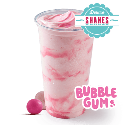 Bubble Gum Shake velký - cena, propagace, dodávka