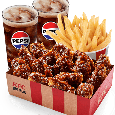 Smoky BBQ Wings 15pcs + Bucket fries + 2x Refill cup - price, promotions, delivery