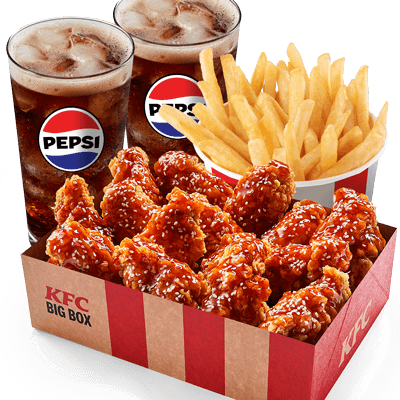 Sweet Chilli Wings 15pcs + Bucket fries + 2x Refill cup - price, promotions, delivery