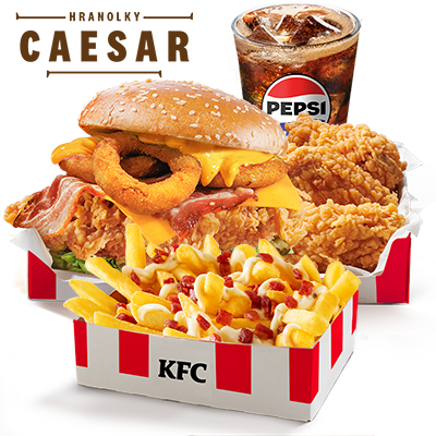 XL Kentucky Gold Grander box s Caesar hranolky - cena, propagace, dodávka