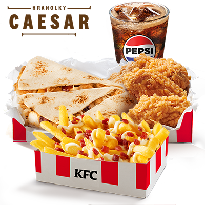 XL Qurrito box s Caesar hranolky - cena, propagace, dodávka