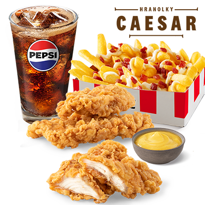 XL Strips menu s Caesar hranolky - cena, propagace, dodávka