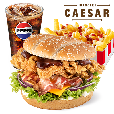 XL Texas Grander menu s Caesar hranolky - cena, propagace, dodávka