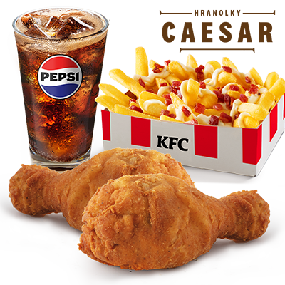 XL Classic menu s Caesar hranolky - cena, propagace, dodávka