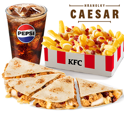 XL Qurrito menu s Caesar hranolky - cena, propagace, dodávka