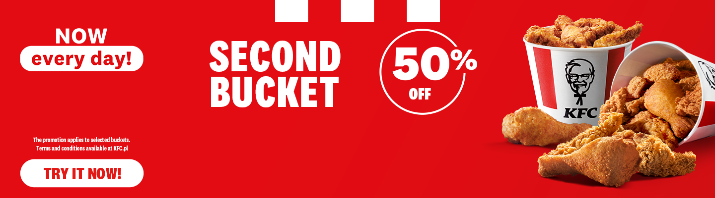 Kubełek 50%off WEB codziennie
