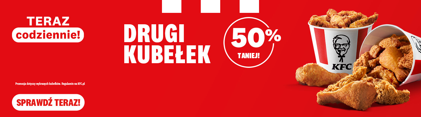 Kubełek 50%off WEB codziennie