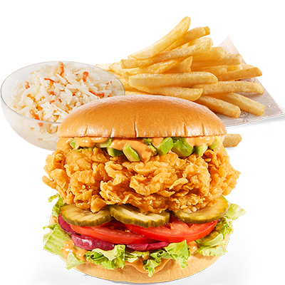 California Burger Menu