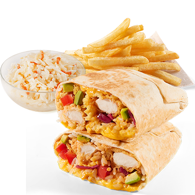 California Burrito Menu