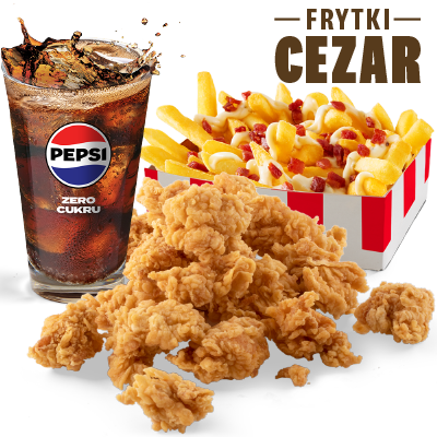 Bites Grande 300g Menu with Caesar fries