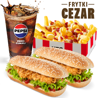 Longer Menu with Caesar fries
