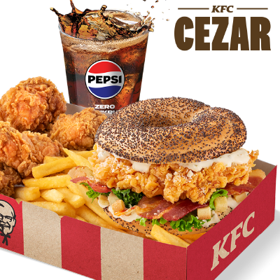 Bajgiel Burger Cezar Big Box
