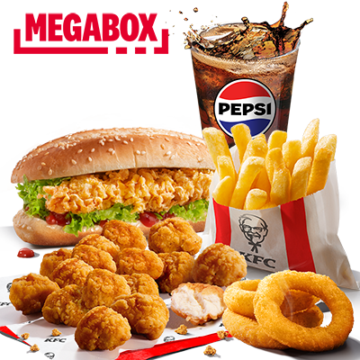 MEGABOX  Longer & Popcorn Chicken