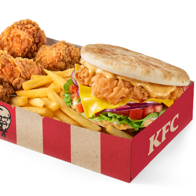 Curry Naan Burger Big Box