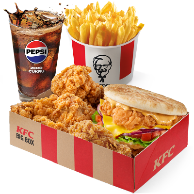 Curry Naan Burger Big Box XL