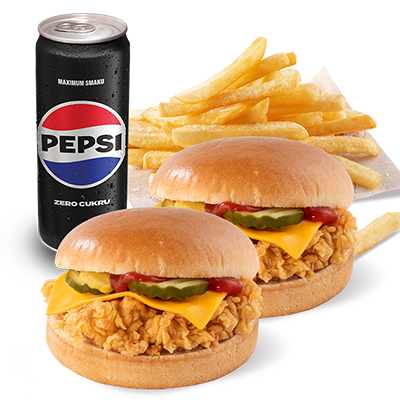 Zestaw Cheeseburger