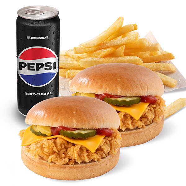 Zestaw Cheeseburger