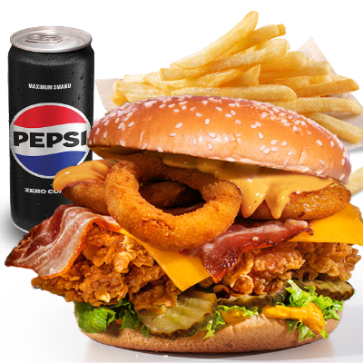 Zestaw Kentucky Gold Grander Burger