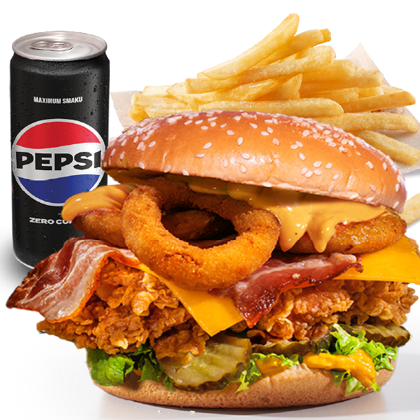 Zestaw Kentucky Gold Grander Burger