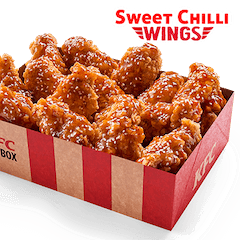 15x Sweet Chilli Wings - order on-line in KFC