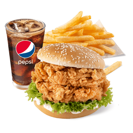 Double Zinger menu - price, promotions, delivery