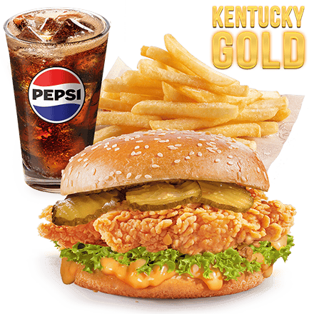 Kentucky Gold Zinger Menu - cijena, promocije, dostava