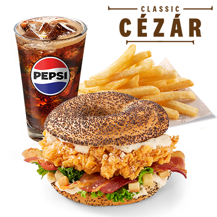 Caesar Bagel Menu
