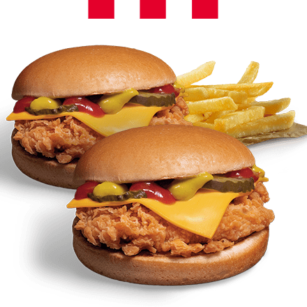 #2. 2 Cheeseburger + small fries - price, promotions, delivery