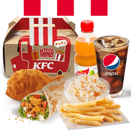 #9. Twister + Kentucky Chicken + Coleslaw + Refill + 0,33l Drink + Toy - price, promotions, delivery
