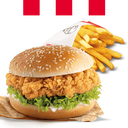 #3. Zinger + Small Fries - price, promotions, delivery