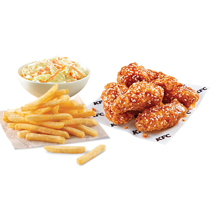 5 California Wings + Normal Fries + Coleslaw - price, promotions, delivery