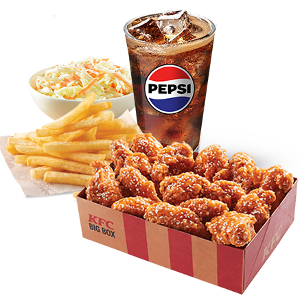15 California Wings + Refill Drnik + Normal Fries + Coleslaw - price, promotions, delivery