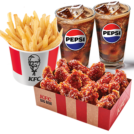 15 Sweet Chilli Wings + 2 Refill Drink + Bucket Fries - price, promotions, delivery