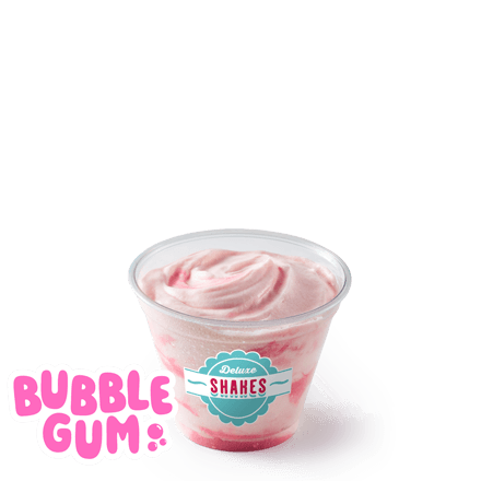 Shake Deluxe: Bubble Gum Small - price, promotions, delivery