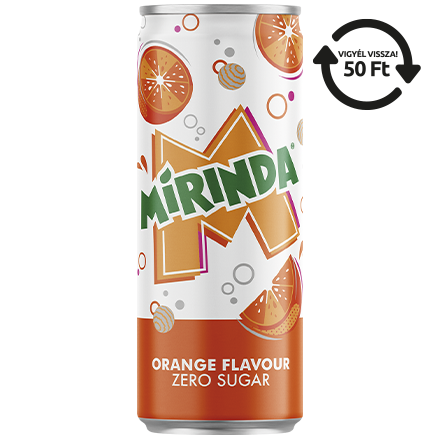 Mirinda Zero 0,33l - ár, akciók, kézbesítés