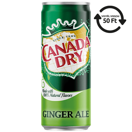 Canada Dry (0,33l) - ár, akciók, kézbesítés