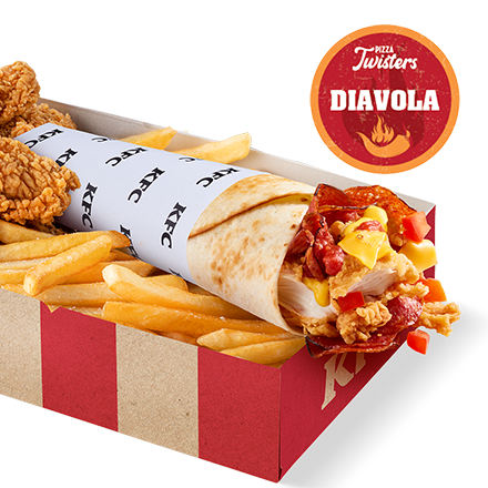 Pizza Twisters Diavola Box - price, promotions, delivery