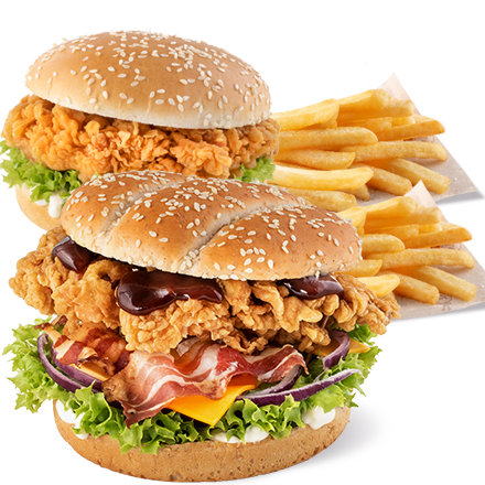 #11. Grander + Zinger + 2 Small Fries - price, promotions, delivery