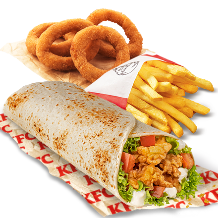 #8. Twister + 4 Onion Rings + Small Fries - price, promotions, delivery