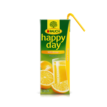 Happy Day Orange 0.2l - price, promotions, delivery