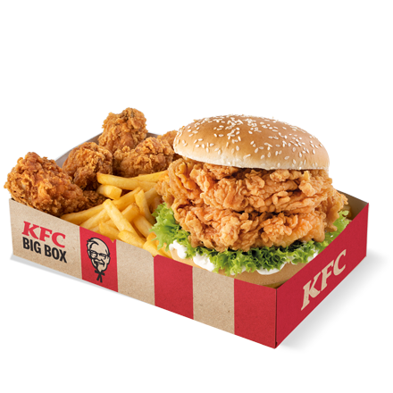 Double Zinger Box - price, promotions, delivery