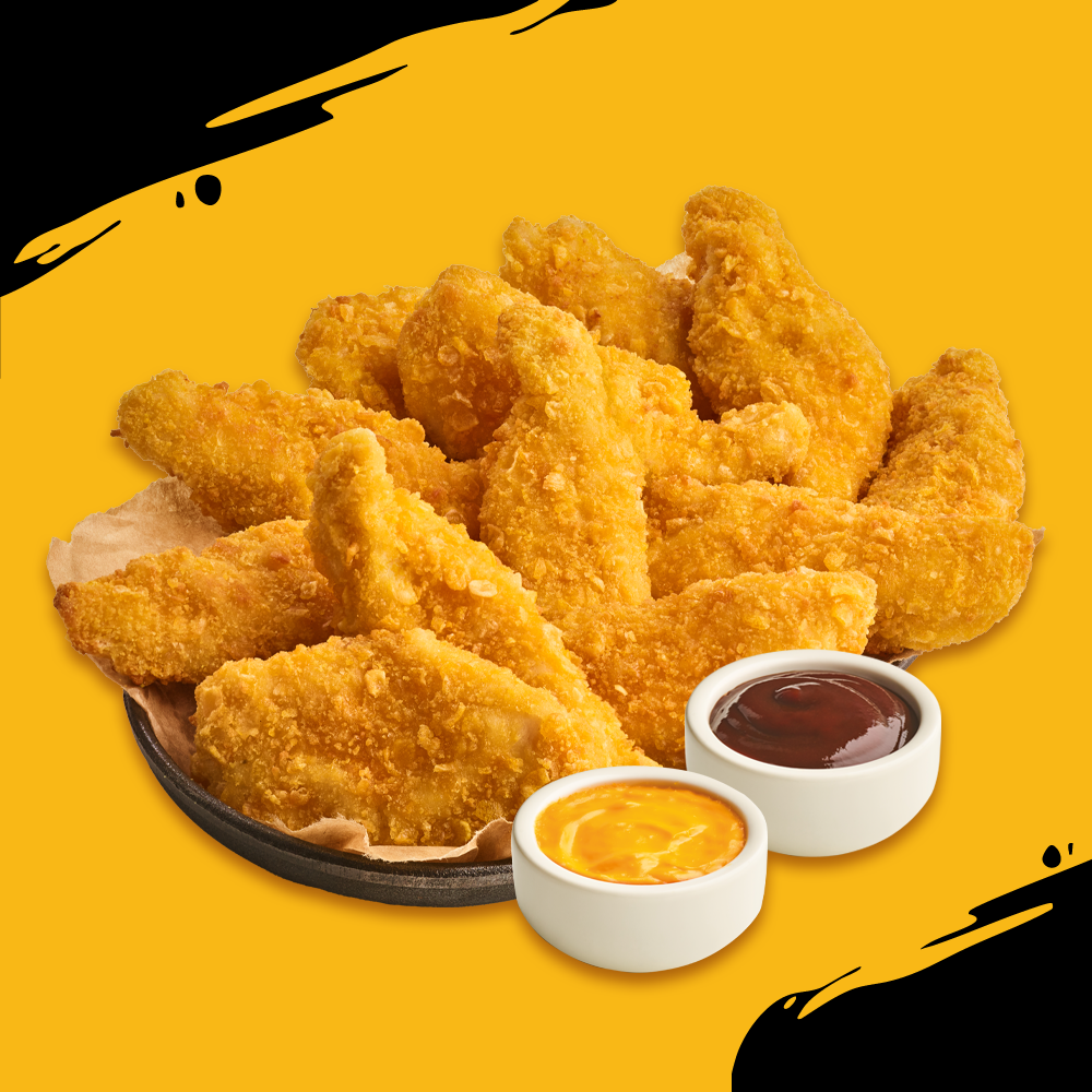 12 STRIPS, 2 VÁLASZTHATÓ SZÓSSZAL - sprawdź w Pizza Hut