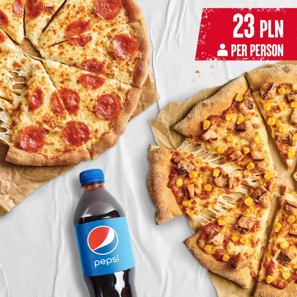 PARTY DEAL FOR 3 PEOPLE - sprawdź w Pizza Hut