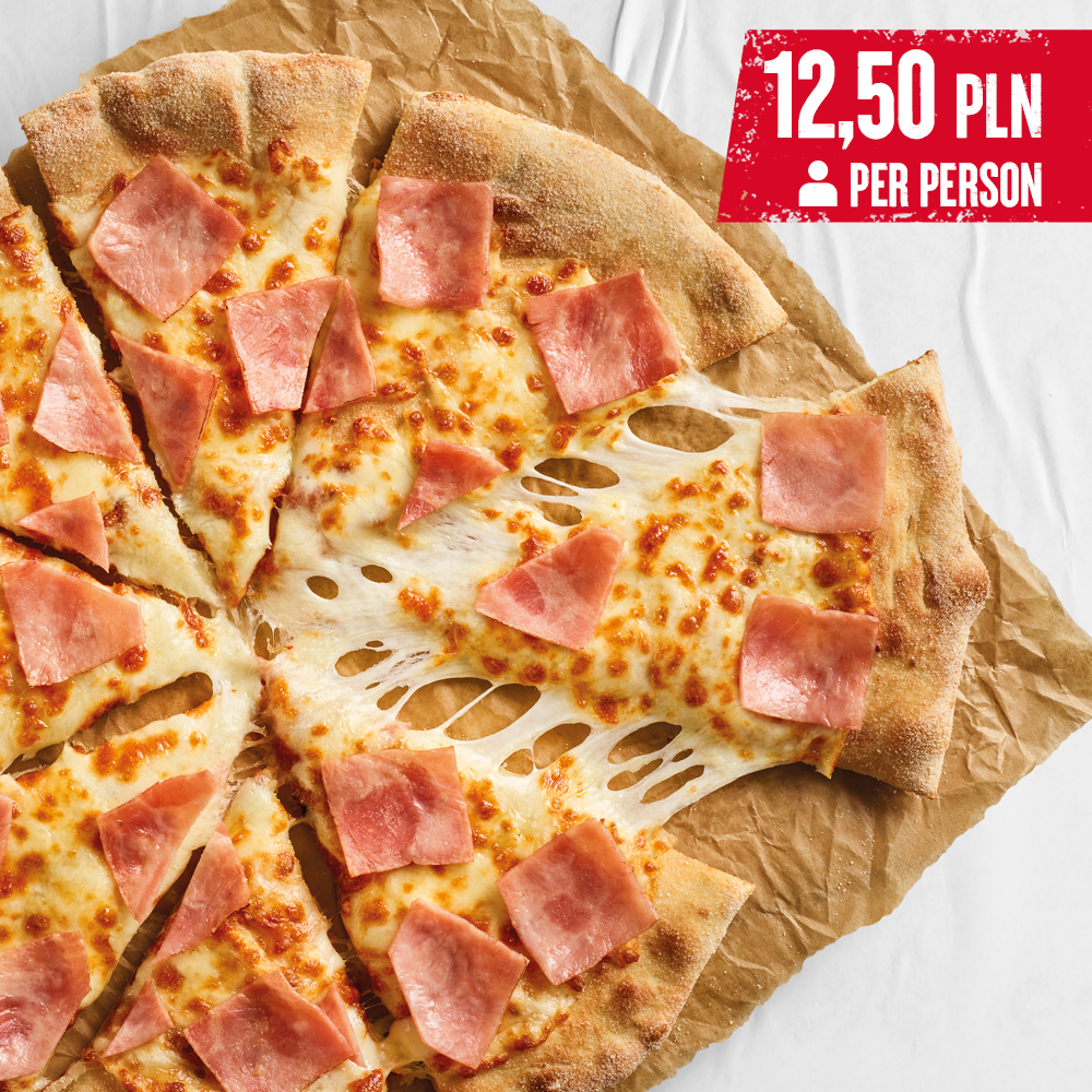 PIZZA FOR 24,99 FOR 2 PEOPLE only at Pizza Hut